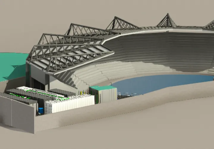Modellazione  BIM MEP di IMPIANTO DI DEPURAZONE E POMPAGGIO, Vr